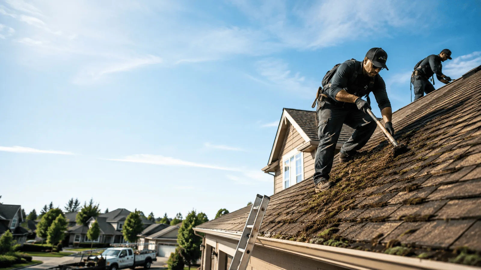 Roof Moss Removal in Long Island, VA near me